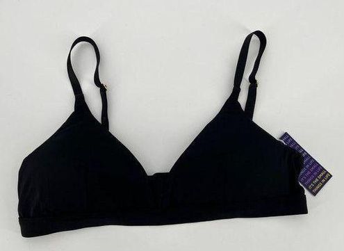 NWT Pepper Limitless Wirefree Scoop Bra Sz S Solid Black Bralette - $30 New  With Tags - From Karen