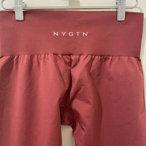 NVGTN Solid Seamless Leggings Red - $28 (41% Off Retail) - From