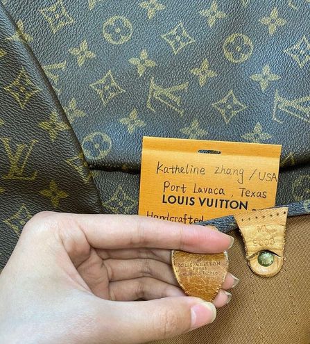 Louis Vuitton Upcycled Monogram Wristlet Strap Brown - $75 - From