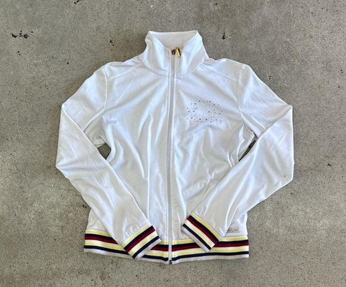 Baby Phat Y2k Track Jacket White Size L - $25 - From Kennedy