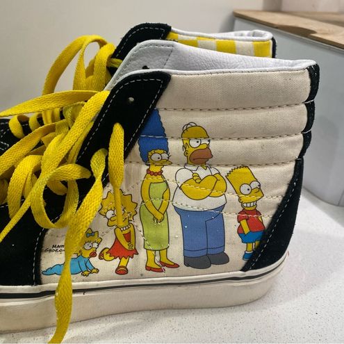 Vans x The Simpsons 1987-2020 Sk8-Hi Shoes - 7.5