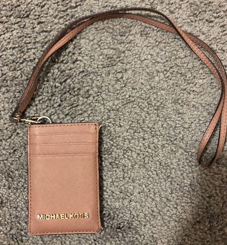 Michael Kors Lanyard and Wallet Pink - $20 (69% Off Retail) - From nikki