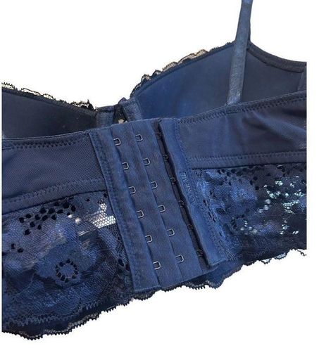 Adore Me Adored by underwire floral lace Demi cup bra size 34C - $9 - From  Holly