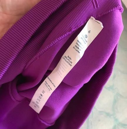 Lululemon Ultra Violet 6 Zone In Tight Purple - $45 (48% Off Retail) - From  Jaden