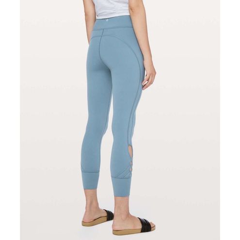 Lululemon Slate Blue Melodic Movement 7/8 High-Rise Tight Leggings - Size 6  - $52 - From Nicole