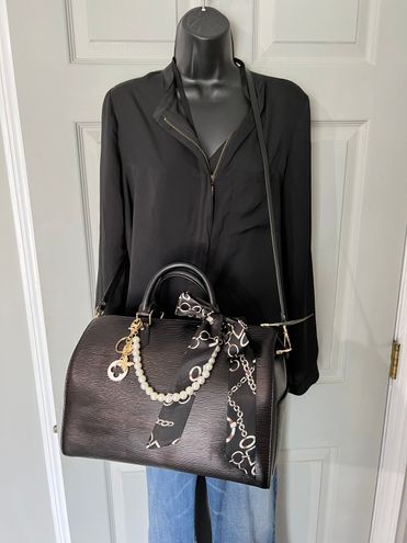 Louis Vuitton Speedy 30 Black & Pearls - $508 - From Fancy