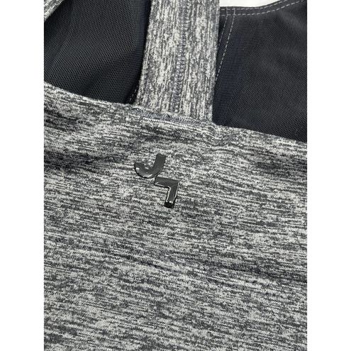 JoyLab Sports Bra Size XS Gray Criss Cross Straps polyester