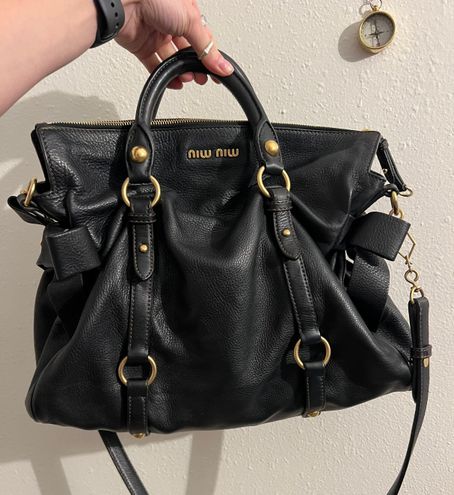 Miu Miu, Bags, Miu Miu Vitelli Bow Bag