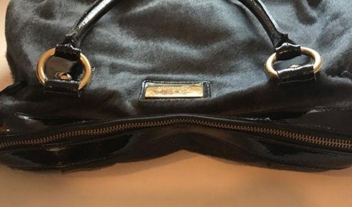 CAVALCANTI genuine Italian patent leather purse shoulder bag