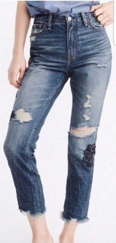 abercrombie annie high rise girlfriend jeans