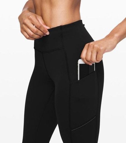 Lululemon Black Speed Up Tight 28” Full-on Luxtreme Lulu Lemon Leggings  Size 2 - $55 (49% Off Retail) - From hanna