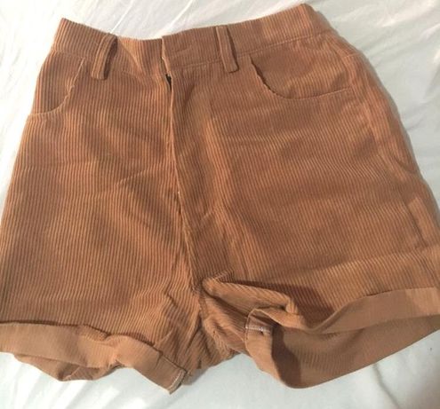 brown outfit ideas: corduroy shorts 🤎 #fyp #fypシ #fypph