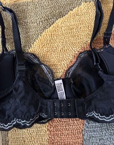 Victoria's Secret Dream Angels Push Up Without Padding Black Lace Bra Size  36D - $21 - From Emily