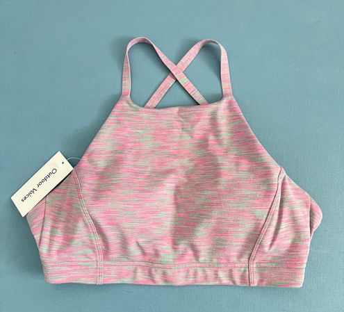 Outdoor Voices NWT Flow Watermelon Sugar Strappy FreeForm Sports Bra Pink  Size M - $45 (22% Off Retail) New With Tags - From Belle