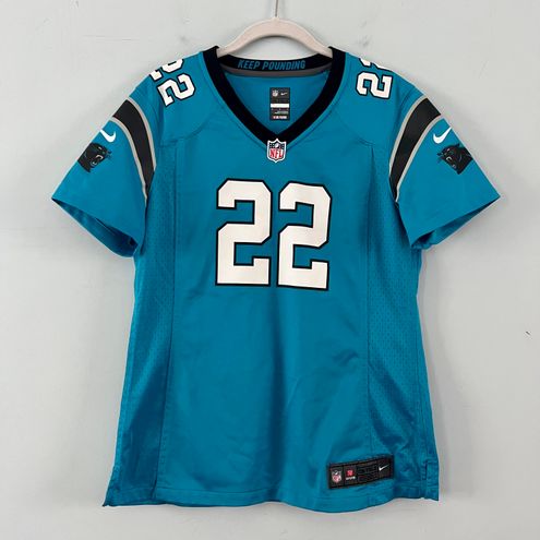 Nike Carolina Panthers Christian McCaffrey Womens Blue NFL Football Jersey  Size M - $45 - From Belle