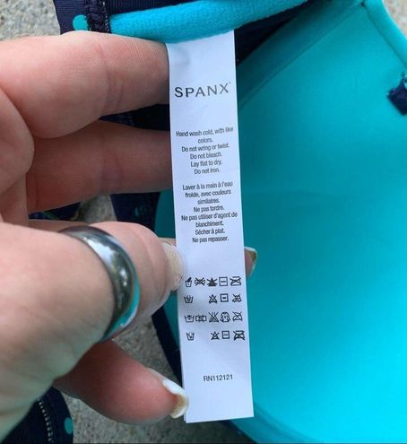 Spanx Polka Dot Bikini Top & Skirted Bottoms Size 10 - $89 - From Prairie