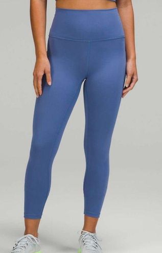 Lululemon Wunder Train High-Rise 25” Tight With Pockets In Water Drop Blue  Size 2 - $55 (57% Off Retail) - From Grace