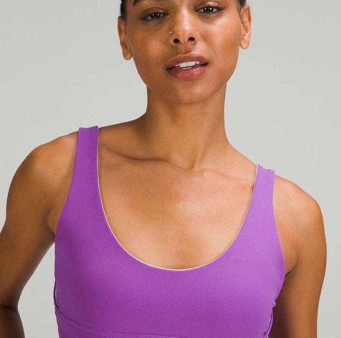 Lululemon Align Reversible Bra Faint Lavender / Moonlit Magenta Size 6  Purple - $37 (38% Off Retail) - From Dallyn