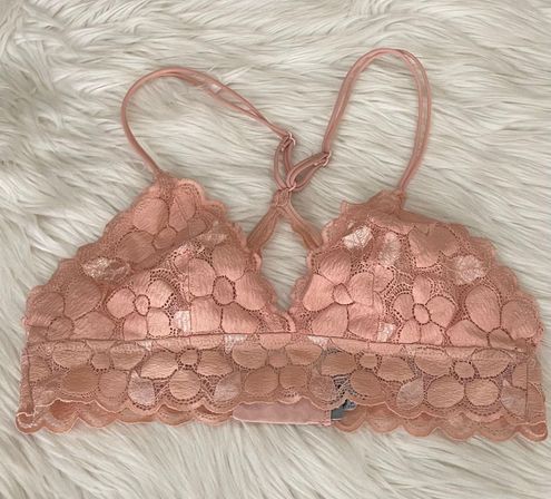 Aerie Lace Strappy Triangle Bralette