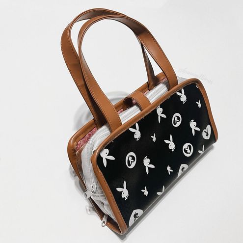 Playboy Monogram Black White Bag - $60 - From bunnyxthings