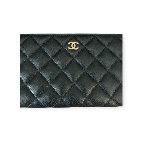 Chanel Caviar Quilted Large Zip Around Wallet, New - $1230 - From