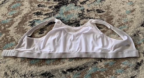 Brooks Fiona Medium Support Wireless Sports Bra White Size 36 C