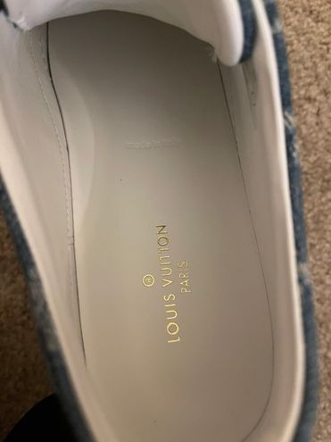 Louis Vuitton LV Sneakers Blue Size 8 - $440 (46% Off Retail) - From Amanda