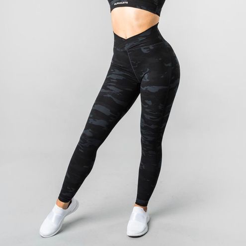 ISO Alphalete Camo Surface Path Leggings XS Black - $70 - From Melanie