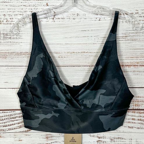 New Prana Layna sports bra camo size medium