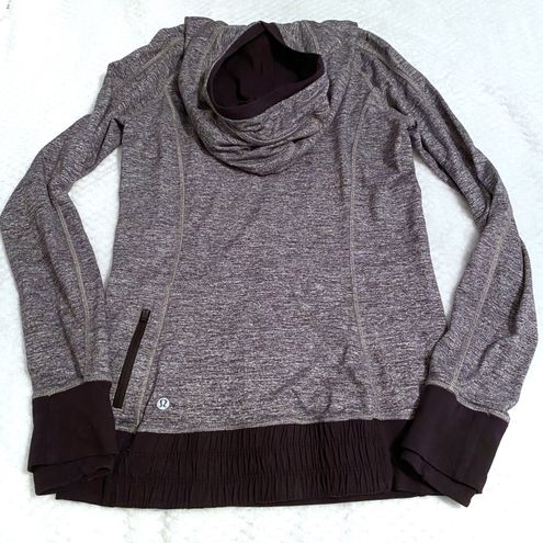 Lululemon Think Fast Pullover Hoodie Gray Size 6 - $50 (53% Off