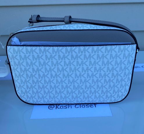 Michael Kors MK Jet set Item Large EW Zip Chain Crossbody - Bright White -  $139 (60% Off Retail) New With Tags - From Kash