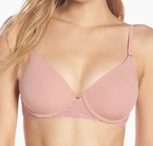 Natori Bliss Perfection Underwire Contour Bra 36 DDD Pink Size undefined -  $45 New With Tags - From Maybel