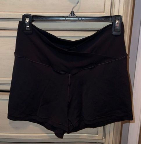 Aerie Crossover Bike Shorts Black Size XL - $16 (54% Off Retail