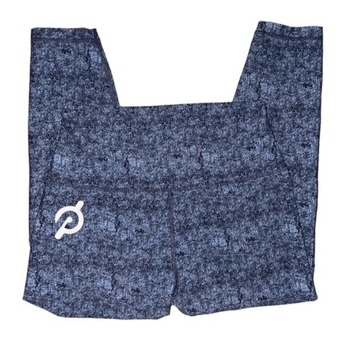 Peloton Cadence Capri Cropped Leggings Women's Large Blue‎ - $32