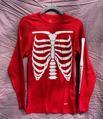 Supreme Hanes Bones Thermal Crew Red Size M - $52 - From Gio