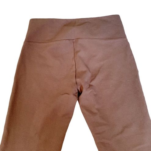 Soft Surroundings Brown Bootcut Yoga Pants Stretch Pull On Size M Petite -  $20 - From Cpeterson