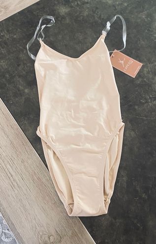  Capezio Women's Camisole Leotard with Clear Transition