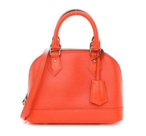 Louis Vuitton, Bags, Louis Vuitton Alma Pm In Piment Orange