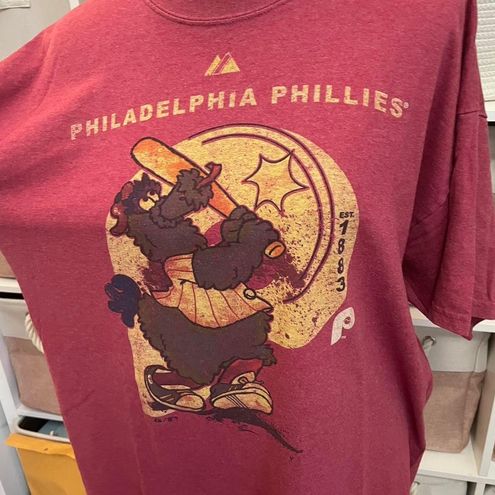 Majestic, Shirts & Tops, Phillies Phanatic Jersey