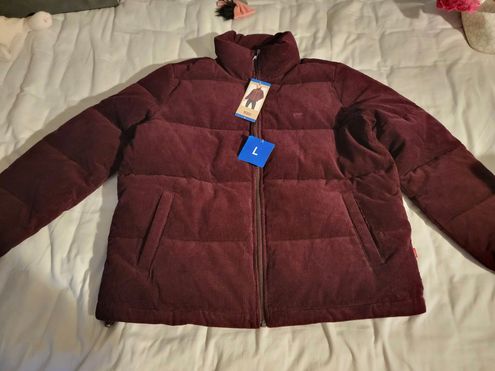 Levi's Puffer Corduroy Jacket Purple Size L - $75 (58% Off Retail) New With  Tags - From Kim