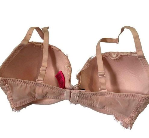 La Senza Diva Bra Size 32DD Demi Demi-Buste Multiway Strap Peach 10D-771P -  $11 - From Bal