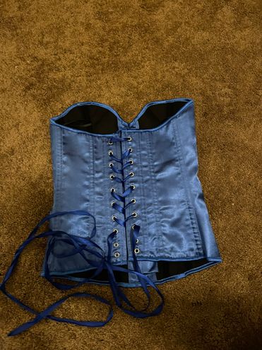 Pretty Little Thing Blue Corset Top - $30 New With Tags - From Madi