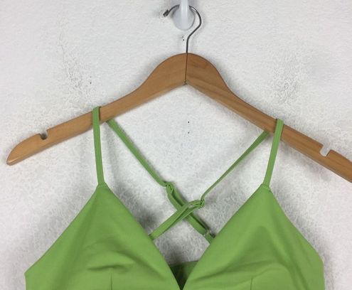 Alo Yoga alo yoga Splendor Bra - Green Apple/White 48.00