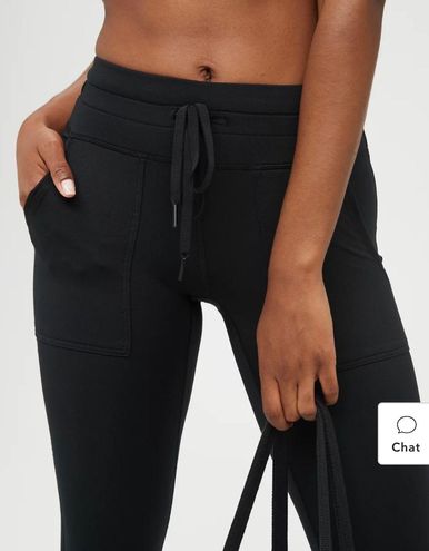 Aerie OFFLINE by Warmup Drawcord Legging Black - $15 (40% Off Retail) New  With Tags - From Annalyse