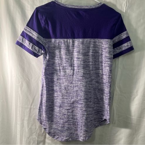 NFL Team Apparel Minnesota Vikings Football Short Sleeve T-Shirt Women's  Size Large Purple - $11 - From Trina's