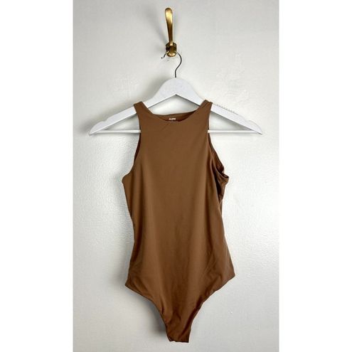 Fits Everybody High Neck Bodysuit In Oxide