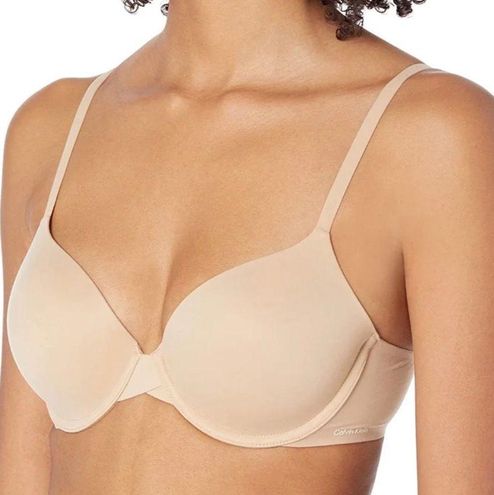 Calvin Klein nude memory foam bra 30dd Tan - $25 - From Rachel