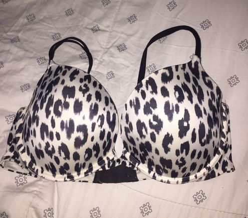 Victoria's Secret Victoria Secret Leopard Bra White - $24 (52% Off Retail)  - From Nicole