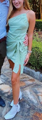 Friends Karen Mini Dress In Mint Green ...