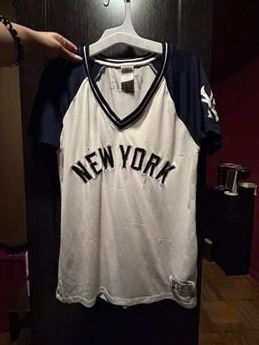 PINK - Victoria's Secret PINK New York Yankees Jersey Tee - $16 - From  Bianca
